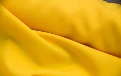 Image de Tissu stretch jaune Polyester