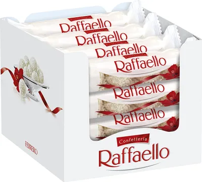 Produktbild von Ferrero Raffaello 16er Big-Pack (16 Stangen x 40g)