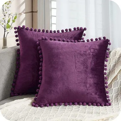 Obrázek produktu pro Jednoduchý povlak na polštář 40 x 40 cm, dekorativní polštář na pohovku