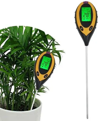Image de Testeur de pH numérique 4 en 1 pour plantes