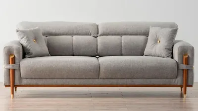 Immagine prodotto di Confortevole Elegante divano a 3 posti Divano letto senza tempo Lümmel divano a tre posti