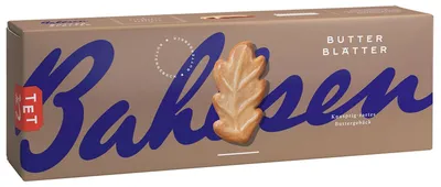 Zdjęcie produktu dla Bahlsen Butter Sheets najlepsze kruche i delikatne herbatniki maślane 125g