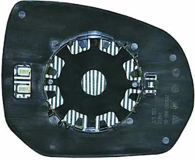 Image de Verre de rétroviseur extérieur droit DIEDERICHS 4072628 pour CITROËN