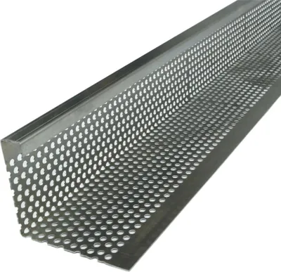 Produktbild von Fassadenprofile Kiesfangleiste Aluminium 200cm x 80x100mm 1,5mm Dachrandprofil gelocht Abschlussprofil