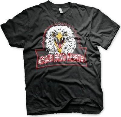Produktbild von Eagle Fang Karate T-Shirt - Medium - Black