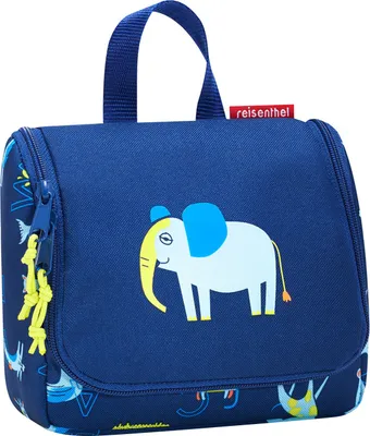 Produktbild von reisenthel toiletbag S Kinder Waschtasche 18x17x7cm - abc friends blue -  | Blau