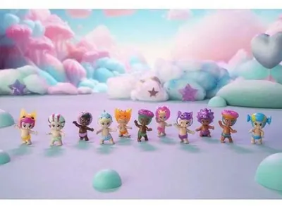 Produktbild von Moose Bibi Chibis Puppe Mehrfarbig Kinder Mehrfarbig One Size