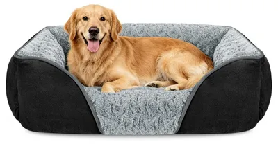 Produktbild von Waschbares Hundebett für große Hunde mit erhöhtem Rand