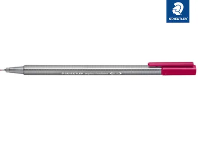 Produktbild von Staedtler 334-23, Bordeaux, Grau