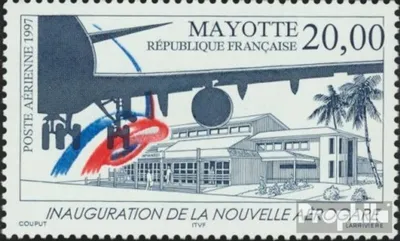 Produktbild von Briefmarken Mayotte 1997 Mi 33 (kompl.Ausg.) postfrisch Flughafen