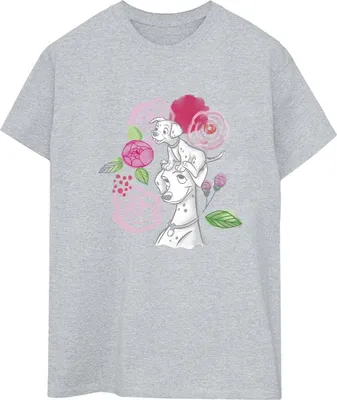 Produktbild von Disney - "101 Dalmatians" T-Shirt für Damen BI26083 (M) (Grau)