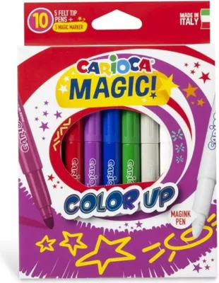 Image de Boîte de 10 crayons magiques colorés carioca 43181