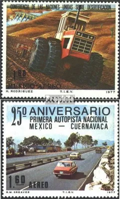 Produktbild von Briefmarken Mexiko 1977 Mi 1563,1564 (kompl.Ausg.) postfrisch Umweltkonferenz