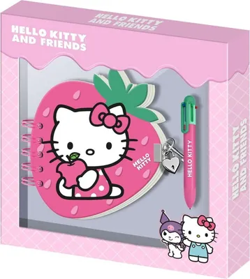 Produktbild von Karactermania Hello Kitty Tagebuch+stift 24x23x2.5 Cm Rosa Rosa One Size