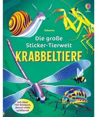 Image de Die große Sticker-Tierwelt: Krabbeltiere