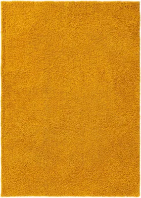 Obrázok produktu pre benuta koberec obývačka Soho Žltá 200x250 cm dlhý vlas obývačka obdĺžnikový protišmykový hebký plyšový shaggy mäkký