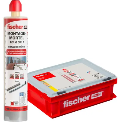 Produktbild von Vorteils-Box Injektionsmörtel FIS VL 300 T HWK K (grau, 10 Kartuschen mit je 300ml, im Koffer)