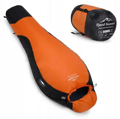Imagen del producto de Saco de dormir Fjord Nansen Troms XL, con un confort de +1 a -5 °C y un rango extremo de hasta -22 °C