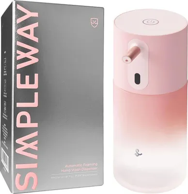 Obrázok produktu pre Automatický dávkovač mydla SIMPLEWAY PRO s nabíjaním cez USB-C  Simpleway Farba: Ružová,