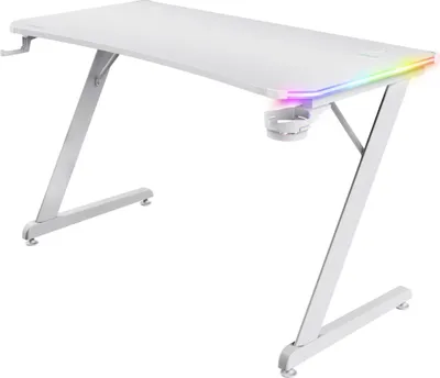 Image de Trust Gxt709W Luminus Rgb Desk White