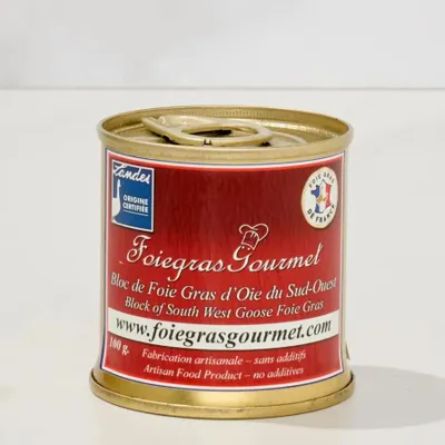 Immagine prodotto di Blocco di Foie Gras d'Oca delle Landes di Francia 100 g