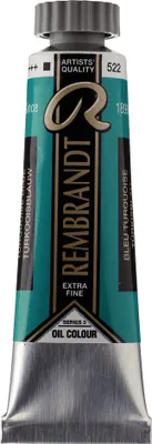 Zdjęcie produktu dla Tubka farby olejnej Rembrandt 15 ml Turkusowo-niebieski 522