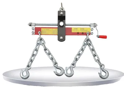 Produktbild von Motorheber Leveler, Maximale Tragfähigkeit 900 kg, Hakenöffnung 20 mm, Kettenlänge 30 cm, Arbeitsbereich 260 mm bis 315 mm, Paketgewicht 6,3 kg