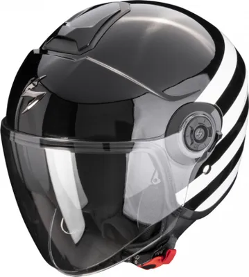 Zdjęcie produktu dla Kask motocyklowy SCORPION EXO-CITY II BEE czarno-biały XL