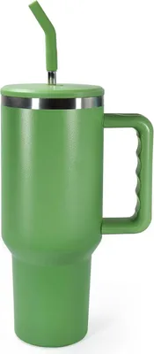 Zdjęcie produktu dla Słomka do kubka Thermo Mug 40oz ze stali nierdzewnej - niebiesko-zielona