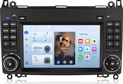 Produktbild von 7'' WIFI carplay radio samochodowe Navi Dla Mercedes Benz W245 W169 W447 Viano Vito W639 2+32G android13
