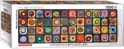 Produktbild von Eurographics 1000 Teile Panorama - Farbquadrat-Collage