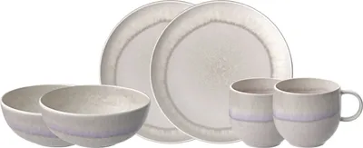 Zdjęcie produktu dla jak. by Villeroy & Boch Perlemor Sand zestaw śniadaniowy 6 szt.