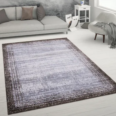 Immagine prodotto di Tappeto soggiorno a pelo corto Look vintage astratto Stile vintage moderno Dimensioni 120x160 cm