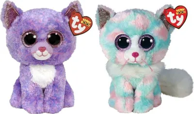 Produktbild von Ty - Stofftiere - Beanie Buddy - Cassidy Cat & Opal Cat