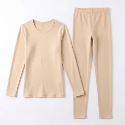 Immagine prodotto di Set di intimo termico da donna GAUBERT 152, in Lana, color beige, taglia L