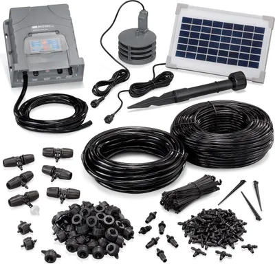 Produktbild von esotec Solar Bewässerungssystem WaterDrops Garten Bewässerung 101120
