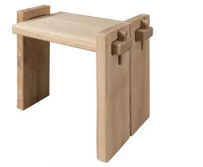 Immagine prodotto di MASSIVMOEBEL24 | comodino in legno di Rovere 56x34x45 quercia naturale oliato OAK HEART #11