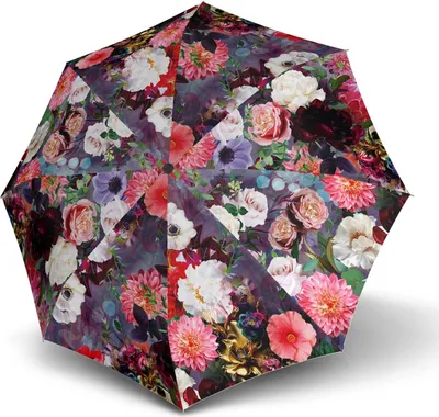 Produktbild von Knirps Taschenregenschirm Regenschirm T.200 Medium Duomatic Eternity bunt