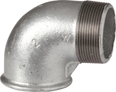 Produktbild von Atusa Temperguss Winkel Nr. 92 verzinkt, 90 Grad, I/A 3
