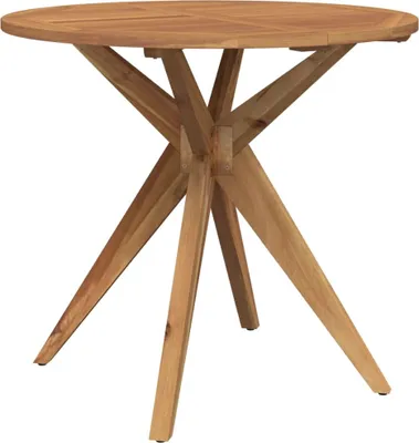 Immagine prodotto di vidaXL Tavolo da giardino rotondo Ø85x75 cm in legno massiccio di acacia