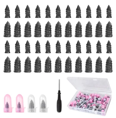 Image de Kit de réparation de pneus 84 pièces avec différents clous
