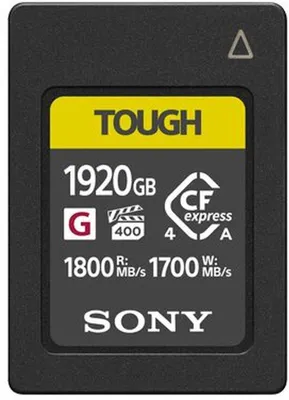 Image de SONY Carte CFexpress TOUGH Type A 1920 GB R 1800/W 1700