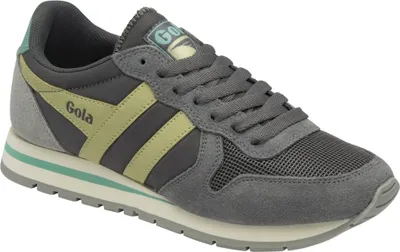 Produktbild von Gola Daytona Damen Halbschuhe in Grau aus Nylon und Wildleder
