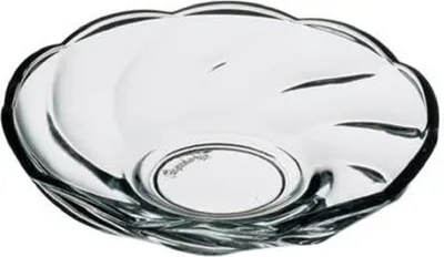Image de 6x Pasabahce 54271 Sous-assiette à thé turque Assiette en verre Cay Tabagi Burgulu Sous-verre