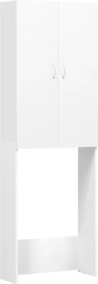 Produktbild von vidaXL Waschmaschinenschrank Weiß 64x25,5x190 cm