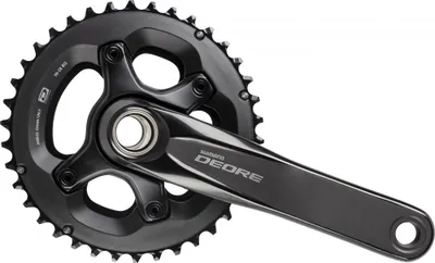 Produktbild von Shimano Deore FC-M6000 175mm Kurbelgarnitur schwarz 38x28T