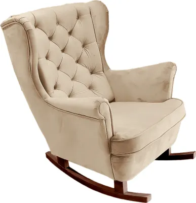 Produktbild von DomoHome Relaxsessel Armlehnensessel Armlehnen Fernsehsessel Loungesessel Polstersessel Couchsessel Armsessel Chair Wohnzimmersessel Ohrensessel | 102x81x95cm | Beige_29801