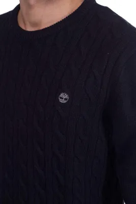 Immagine prodotto di TIMBERLAND - Maglia uomo a trecce con logo  - Taglia S