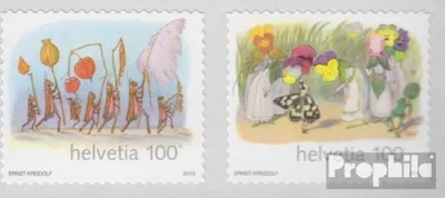 Produktbild von Briefmarken Schweiz 2013 Mi 2286-2287 Folienblatt (kompl.Ausg.) postfrisch Kreidolf