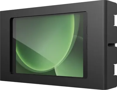 Productafbeelding van Compulocks Apex Galaxy Tab Active 3/5 8" Apex Behuizing - Wandmontageset (behuizing) - Open voor- en achtercamera en sensoren - Voor tablets - Metaal - Zwart - Wandmontage - Geschikt voor Samsung Galaxy Tab Active3, Tab Active5